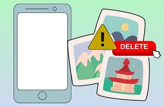 iphone wont delete photos