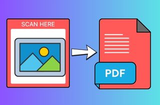 scan image to pdf