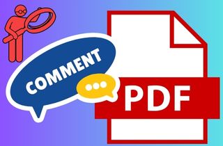 view comments in pdf