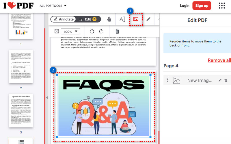 add image to pdf
