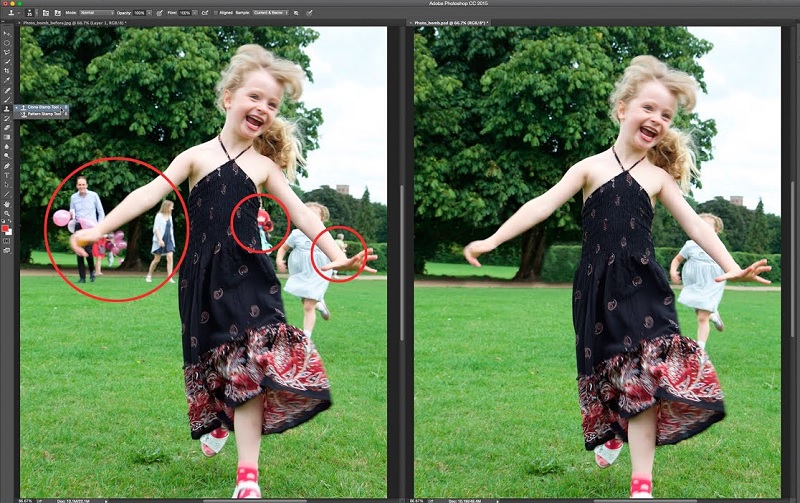 photoshop crop a person out of a photo