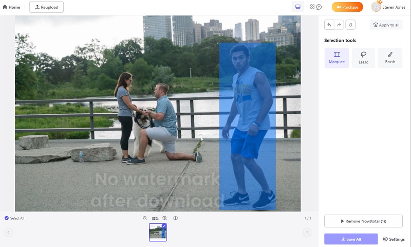 picwish crop a person out of a photo