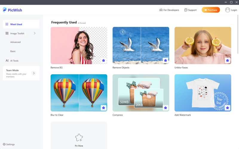 acethinker picwish interface