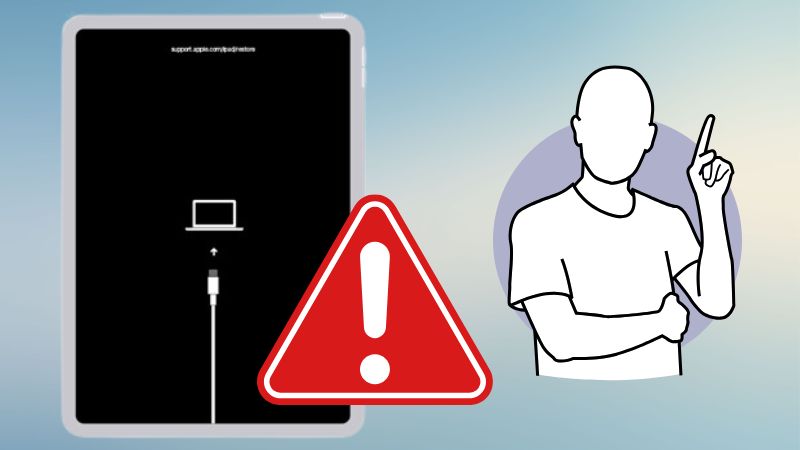 why iPad stuck in recovery mode