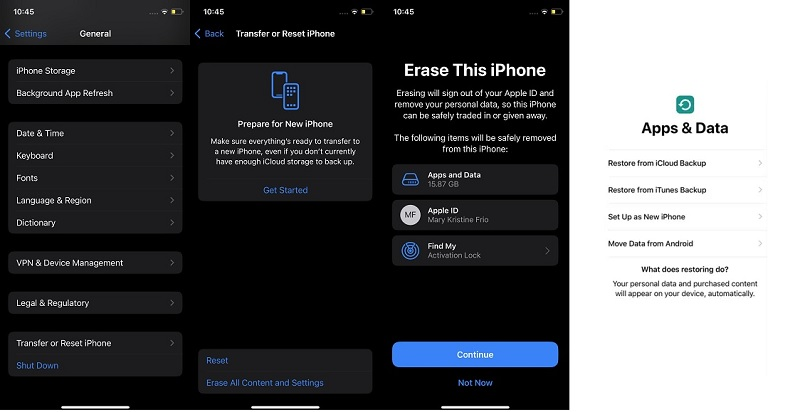 restore contacts from icloud backup