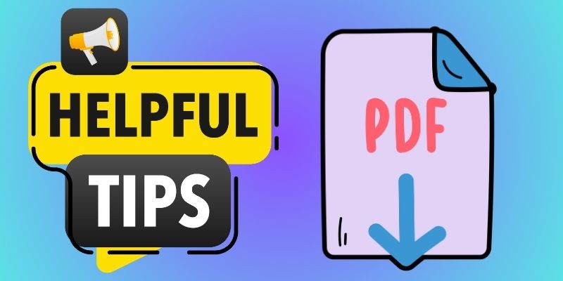 save one page of a pdf tips
