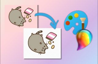 make transparent background paint