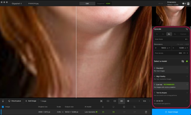 topaz gigapixel upscale