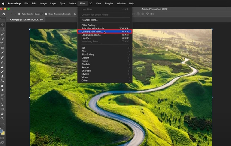 increase photo resolution in photoshop camera raw filter