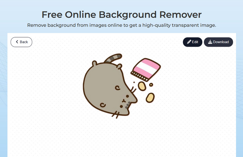 make image background transparent with acethinker online bg remover