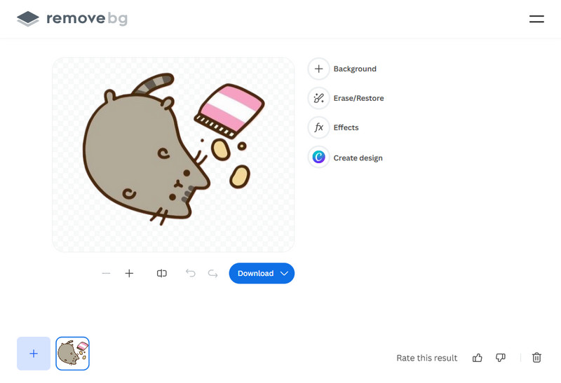 remove background with remove bg online tool