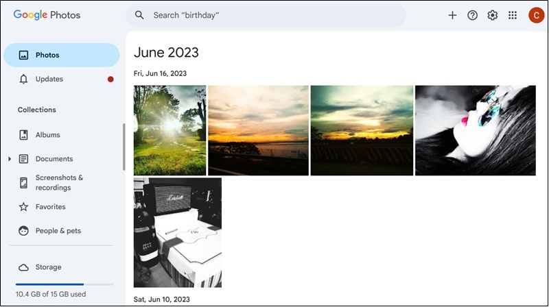 google photos