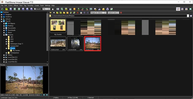 faststone image viewer