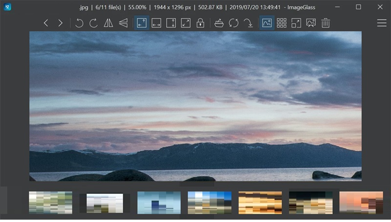imageglass interface