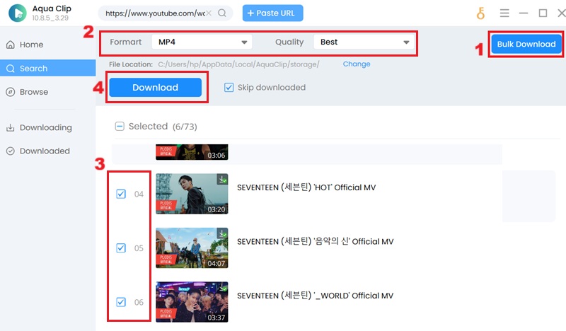 download youtube playlists