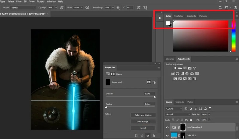 create enhancement and effects