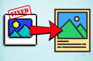fix pixelated image