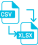 CSV to XLS