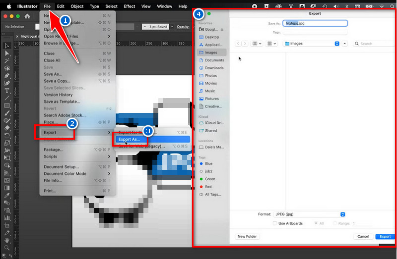 export the enhanced image