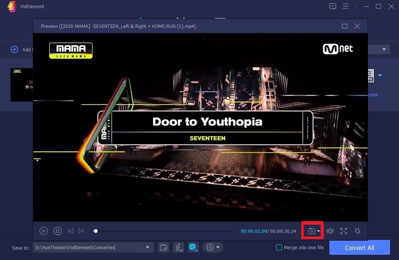 play and save video result