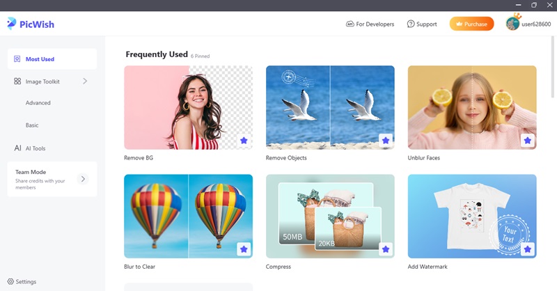 download and launch pickwish