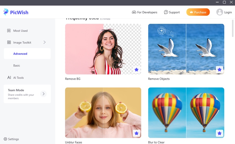 acethinker pickwish main interface