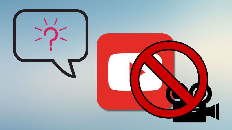 why youtube videos are blocked