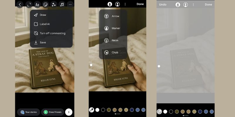 using color tint over photos or videos