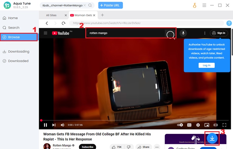browse youtube