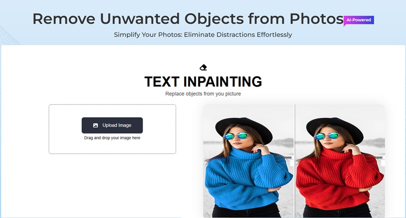 upload the image to acethinker