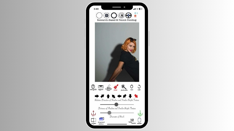 app 1 remove shadows from photos