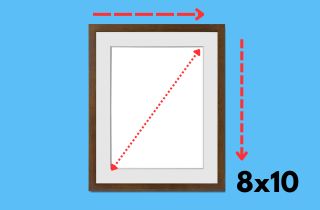 how big is 8x10 photo