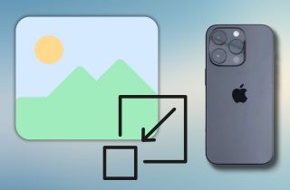 reduce photo size on iphone