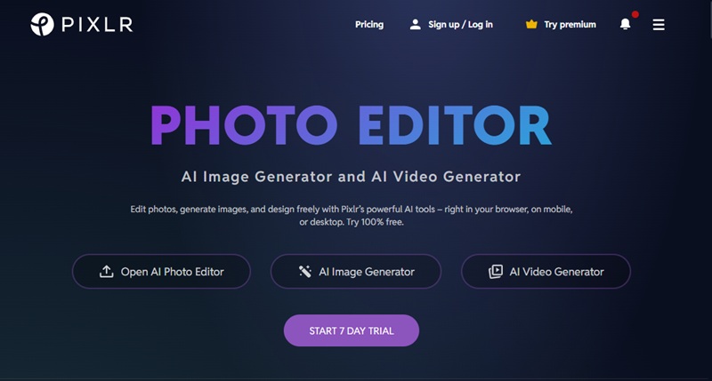 pixlr photo editor