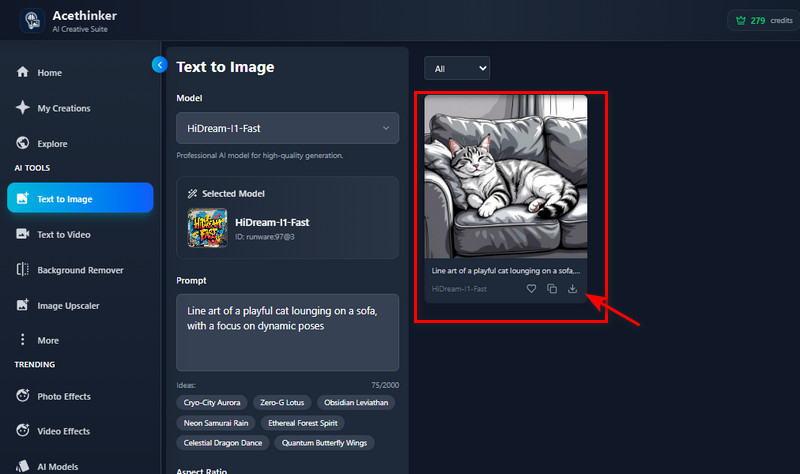 generate your text prompt