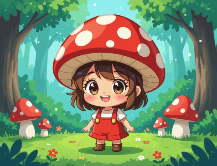 create cute chibi characters from text