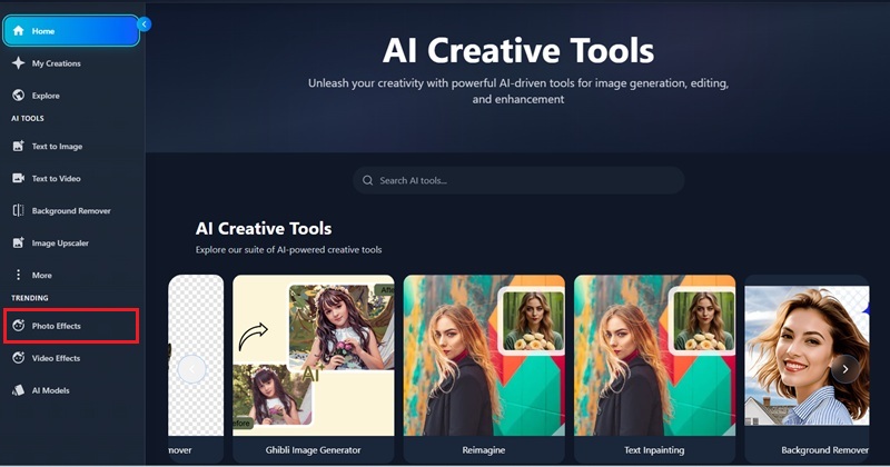 open the online tool