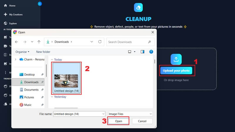 object remover upload