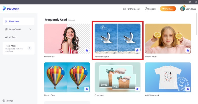 download and install pickwish