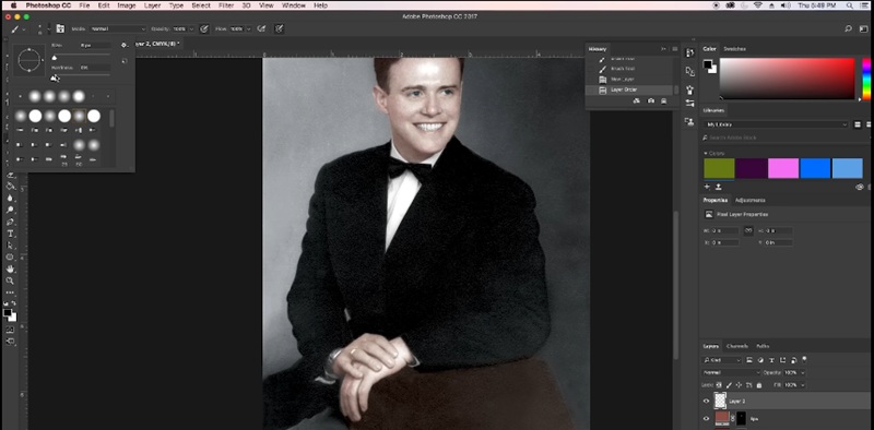 final touch and sharpening