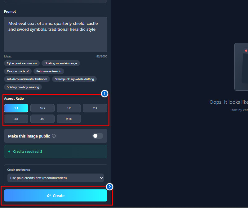 generate your prompt