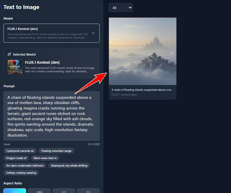 generate and download