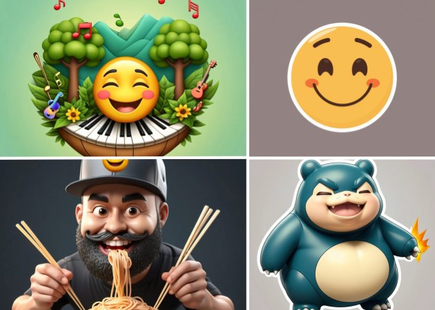 custom emojis from words or concepts