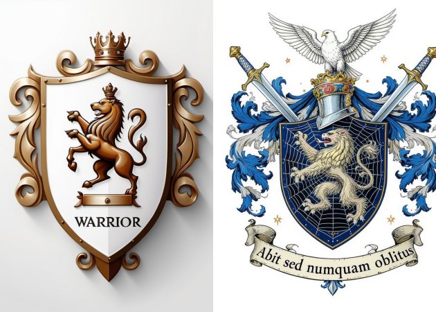 craft modern or classic emblems