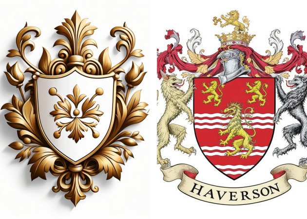 add text and mottos to your crest