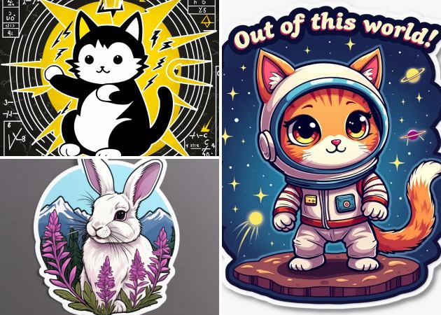 make digital stickers effortlessly