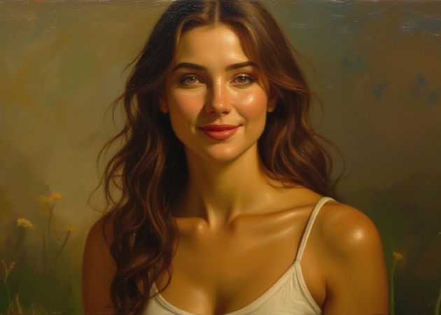 turn photos into oil paintings