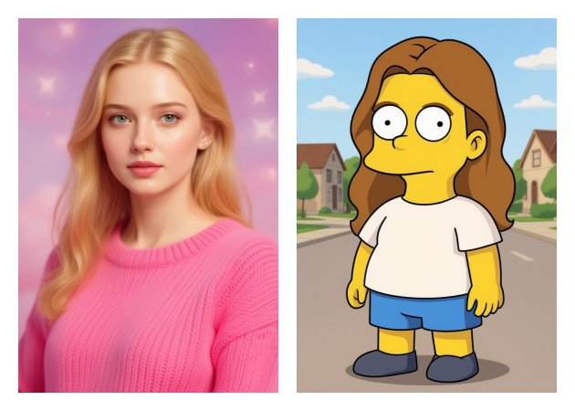 accurate simpsons style transformation