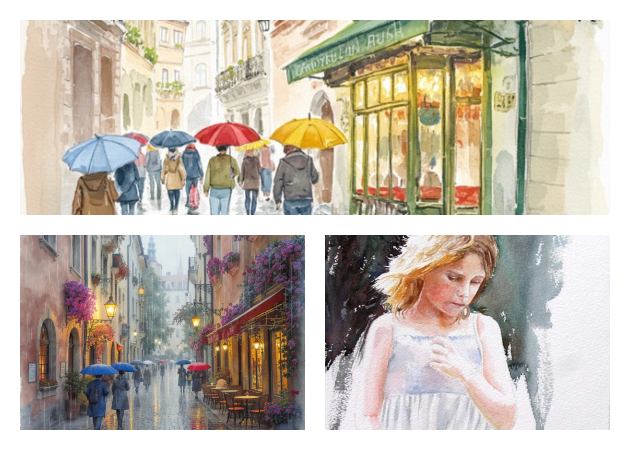 turn picture to watercolor for free