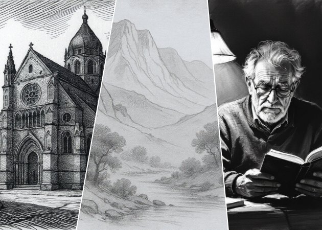 variety of sketch styles